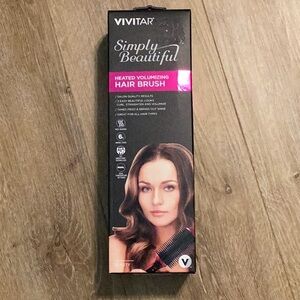 Simply Beautiful Heated Volumizing Hair Brush